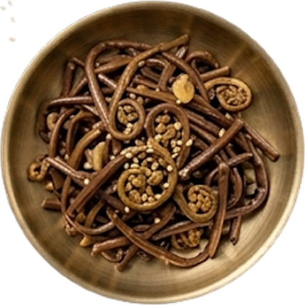 유월의 보리 반찬